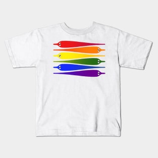 GAY WORM Kids T-Shirt